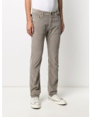 corduroy straight leg trousers
