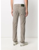corduroy straight leg trousers