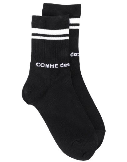 logo print socks
