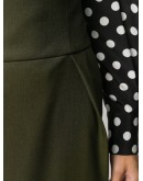 tailored wool pencil skirt