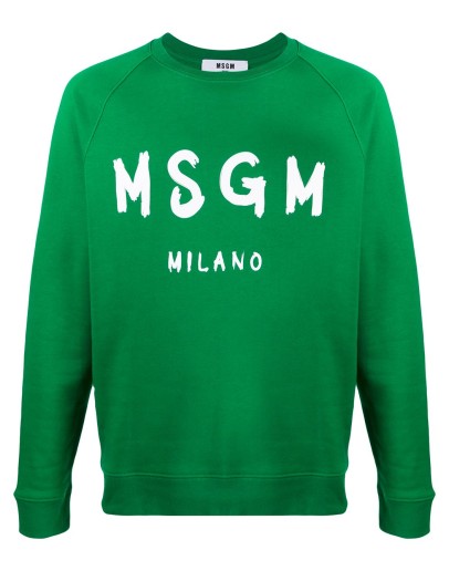 logo cotton sweatshirt