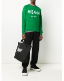 logo cotton sweatshirt