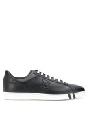 embossed logo sneakers 