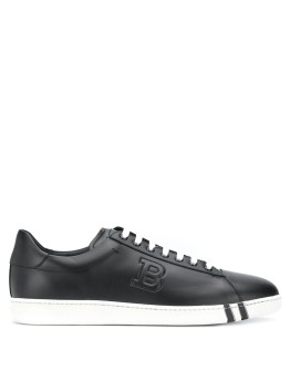 embossed logo sneakers 