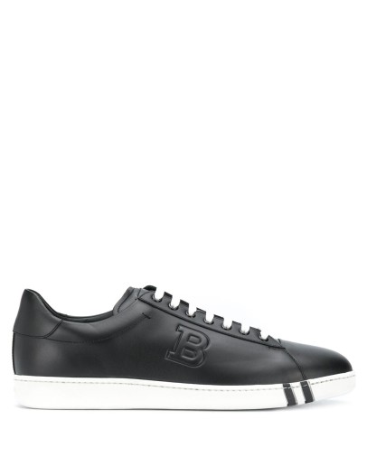 embossed logo sneakers 