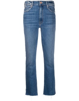 Rascal ankle-fray jeans