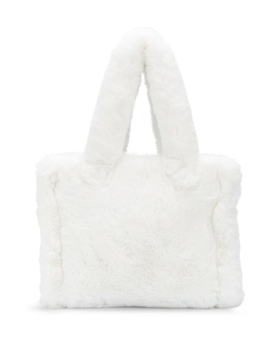 Litz eco-fur tote bag