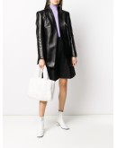 Litz eco-fur tote bag