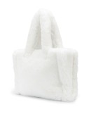 Litz eco-fur tote bag