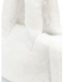 Litz eco-fur tote bag