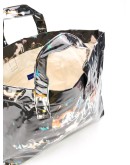 abstract-print tote bag