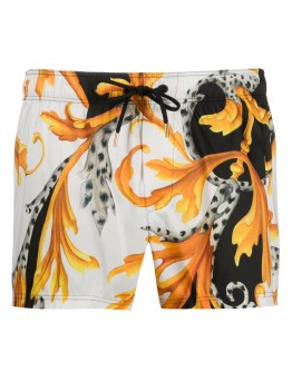 Greca Border swim shorts