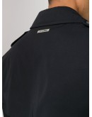 panelled hybrid bomber jacket 