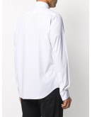 pleated bib shirt