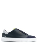 contrast-panel low-top sneakers