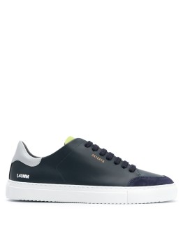 contrast-panel low-top sneakers