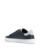 contrast-panel low-top sneakers