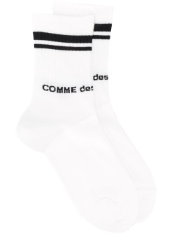 logo print socks