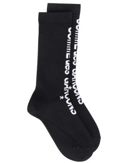 logo print socks