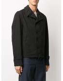 boxy-fit cotton jacket