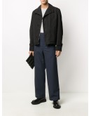 boxy-fit cotton jacket