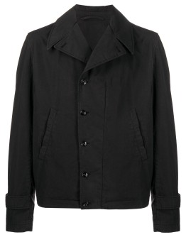 boxy-fit cotton jacket