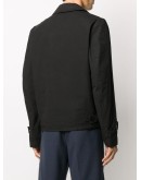 boxy-fit cotton jacket