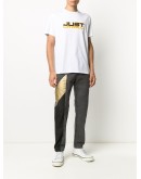 panelled jeans