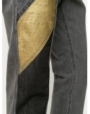 panelled jeans