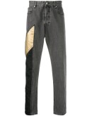panelled jeans