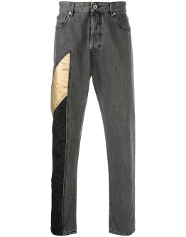 panelled jeans