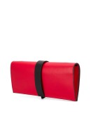 logo clutch bag