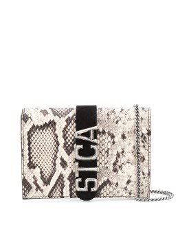 snakeskin 'STCA' belt bag
