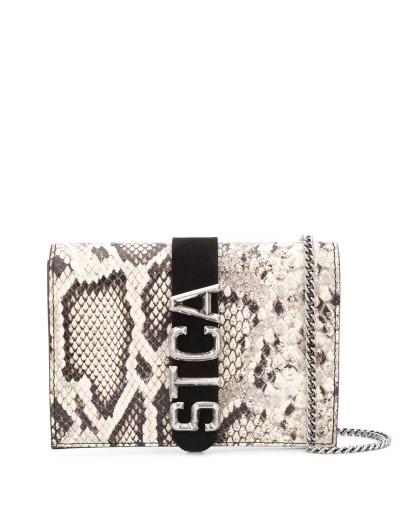 snakeskin 'STCA' belt bag