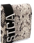 snakeskin 'STCA' belt bag