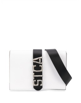 logo clutch bag