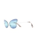 butterfly frame sunglasses