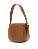 Sleek leather shoulder bag