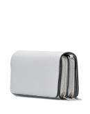 logo leather shoulder bag