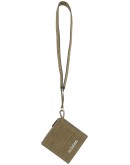 crocodile effect pouch necklace