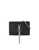 small Kate crocodile-effect glitter bag