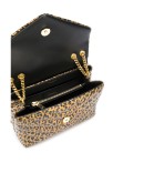 leopard print shoulder bag
