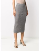 ribbed pencil skirt