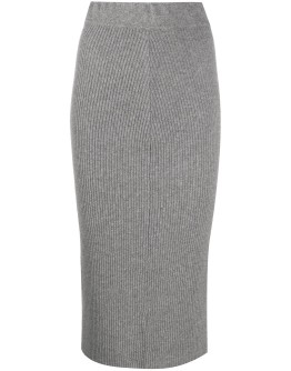 ribbed pencil skirt