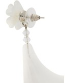 large lily earrings