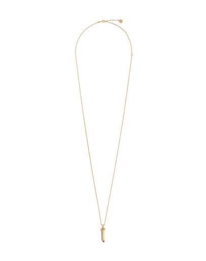 lipstick pendant necklace