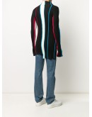 mock neck ribbed sweater