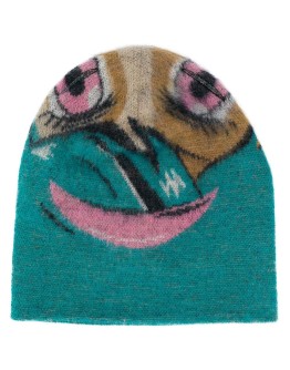 jacquard beanie hat