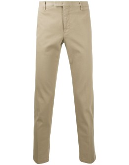 cropped slim-fit trousers