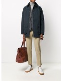 cropped slim-fit trousers